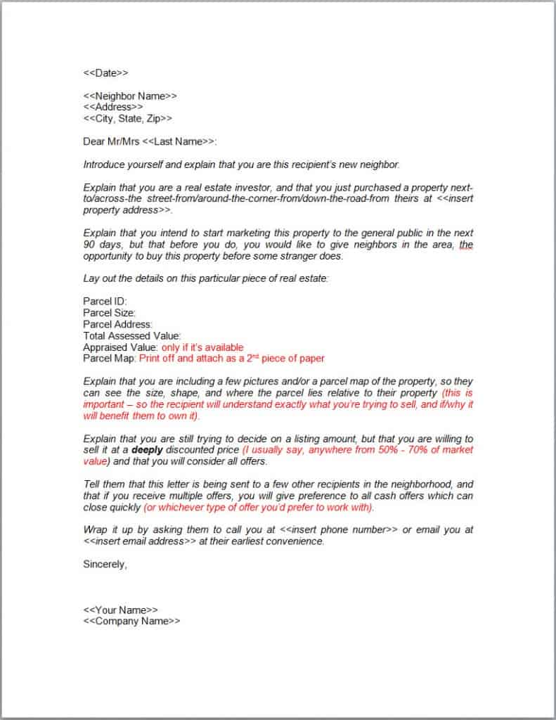 Real Estate Offer Letter Template from retipster.com