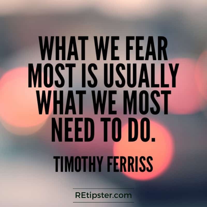 Timothy Ferriss fear