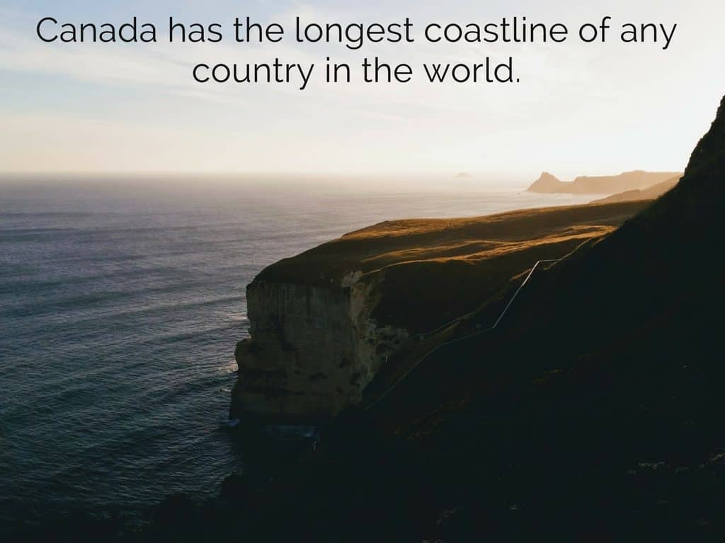 Canadian coastline
