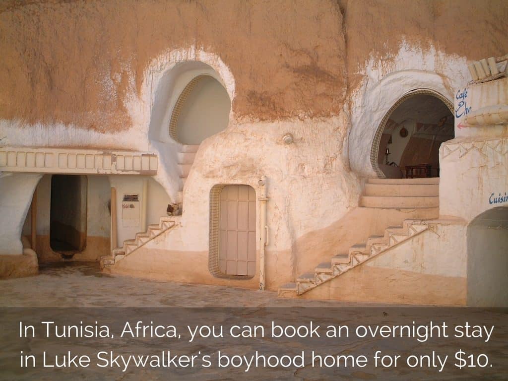 Luke Skywalker's boyhood home
