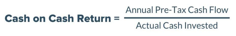 Cash on Cash Return Calculator REtipster